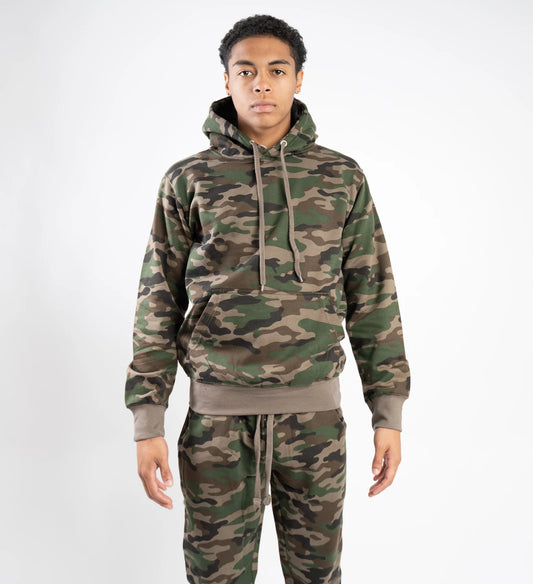 10 OZ Camo Heavy Blend Fleece Sweatsuit