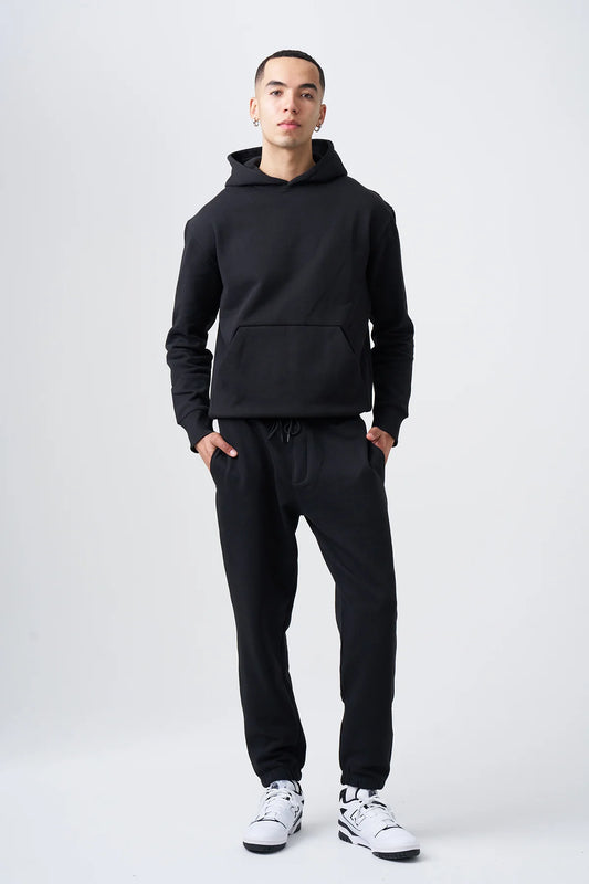14 OZ Black Fleece Sweatpant