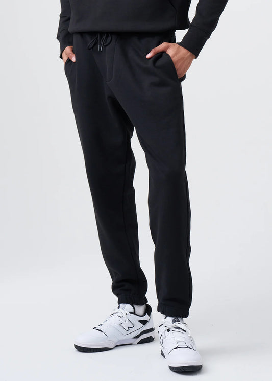 14 OZ Black Fleece Sweatpant