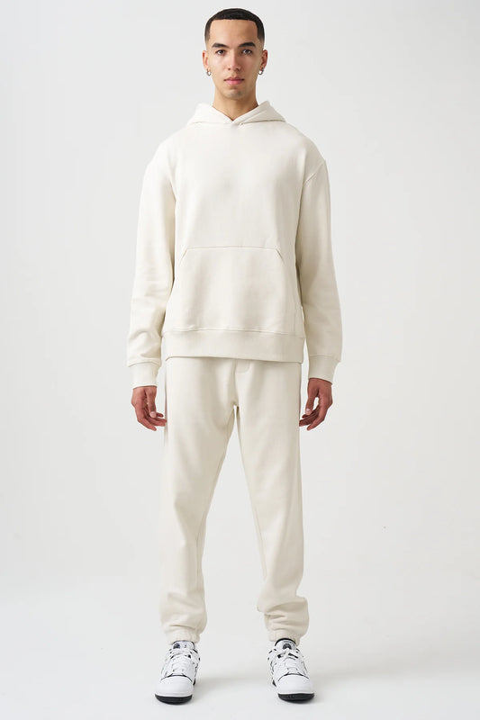 14 OZ Ivory Heavyweight Fleece SweatSuit