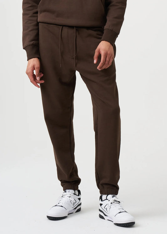 14 OZ Brown Fleece Sweatpant