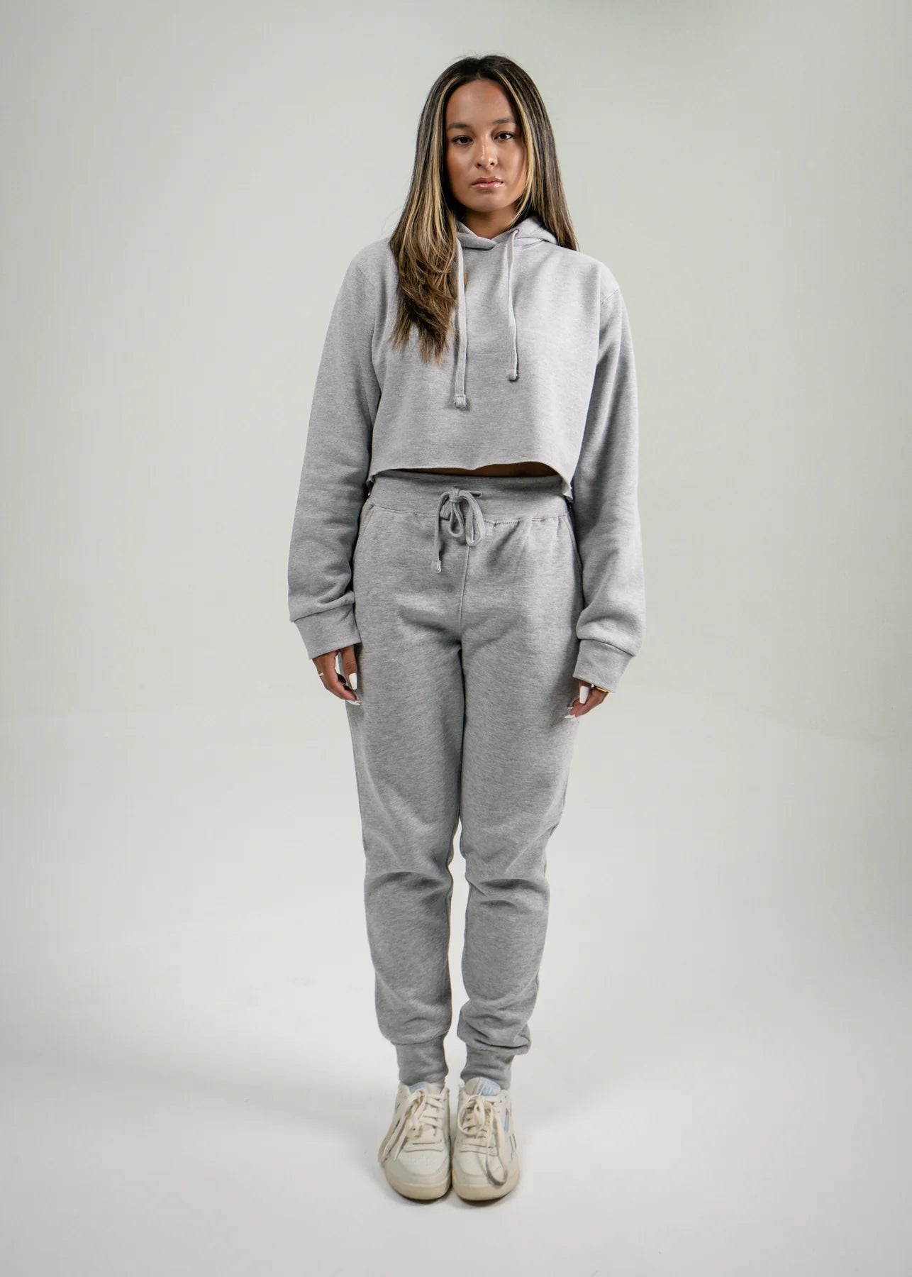 Crop store top sweatsuit