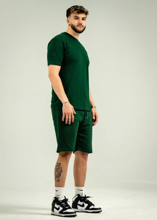 Hunter Green T-Shirt and Short Set