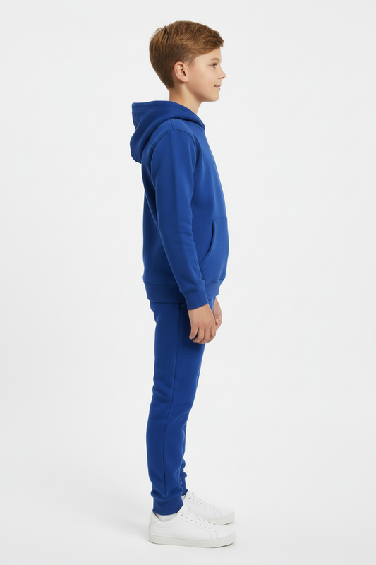 Kids 10 OZ Royal Blue Soft Fleece Sweatsuit