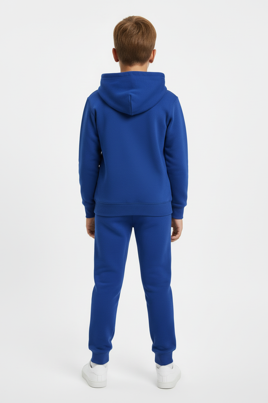 Kids 10 OZ Royal Blue Soft Fleece Sweatsuit