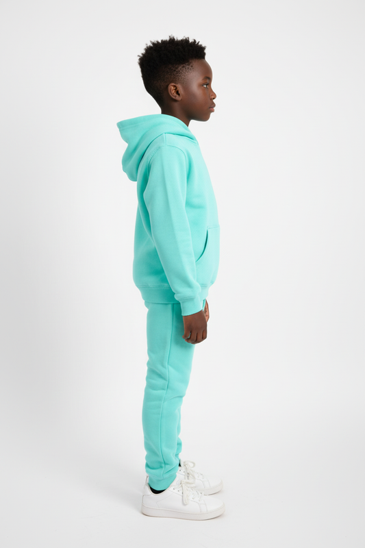 Kids 10 OZ Mint Soft Fleece Sweatsuit