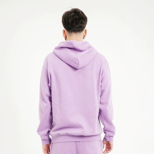 10 OZ Lilac Heavy Blend Fleece Hoodie
