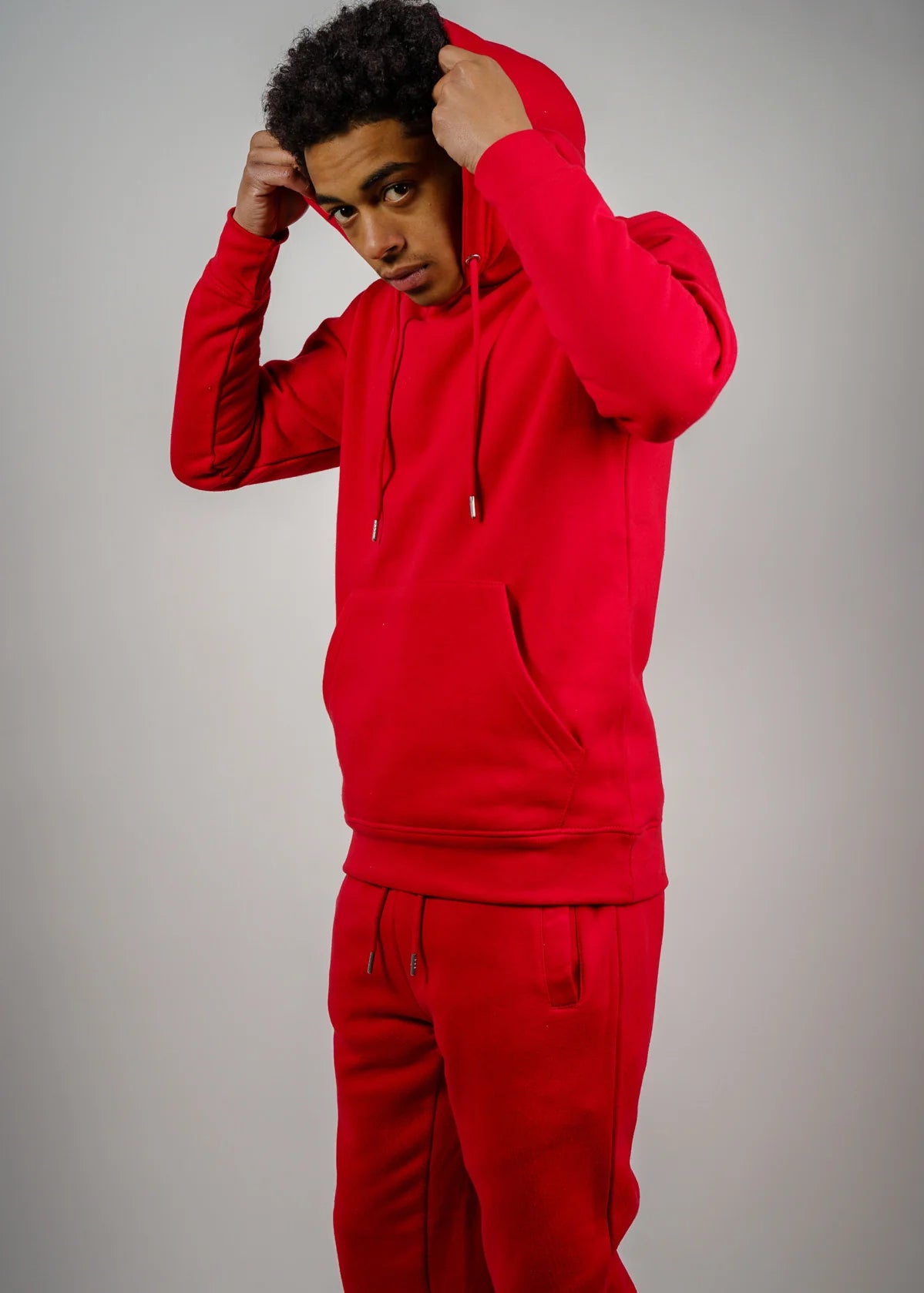 Red Tight Fleece SweatSuit