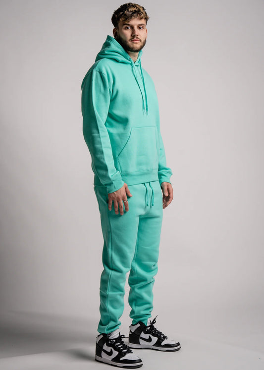 10 OZ Mint Heavy Blend Fleece Sweatsuit