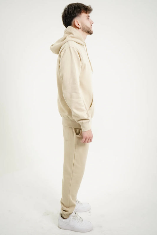 10 OZ Sand Heavy Blend Fleece SweatSuit