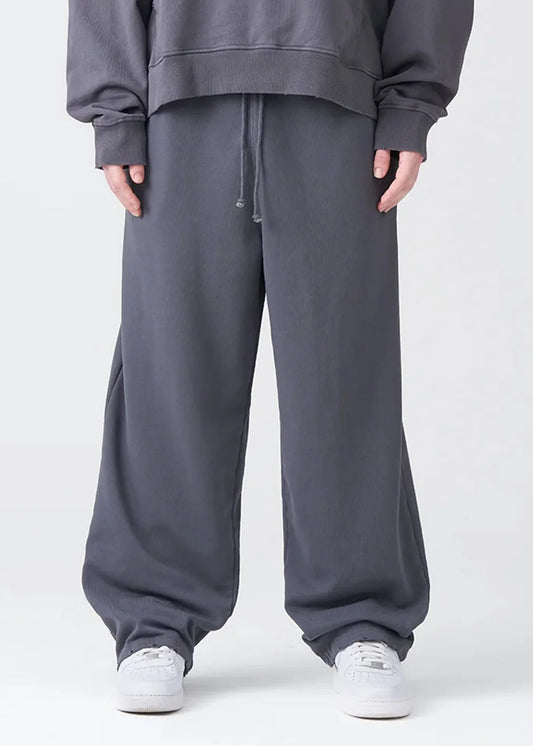 14 OZ Shadow Washed French Terry Oversized Distressed Sweatpant