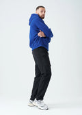 Royal Blue Oversized Heavyweight Full-Zip Sweatshirt