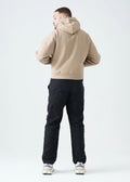 14 OZ Sand Oversized Heavyweight Full-Zip Sweatshirt