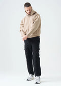 14 OZ Sand Oversized Heavyweight Full-Zip Sweatshirt