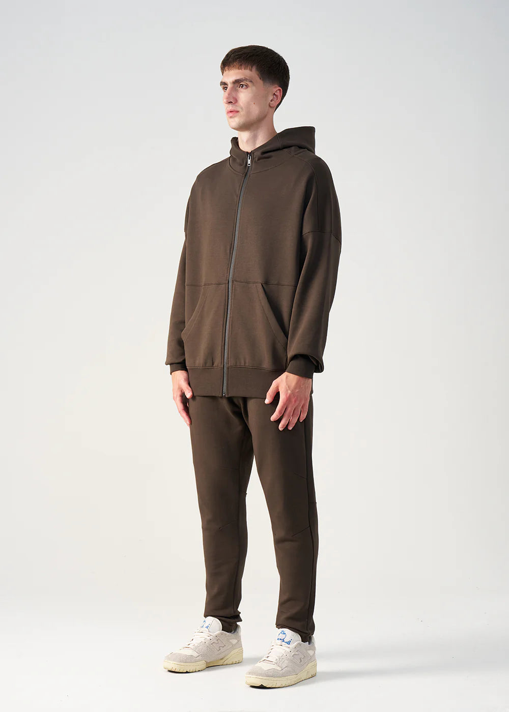 12 OZ Brown Tech Tracksuit