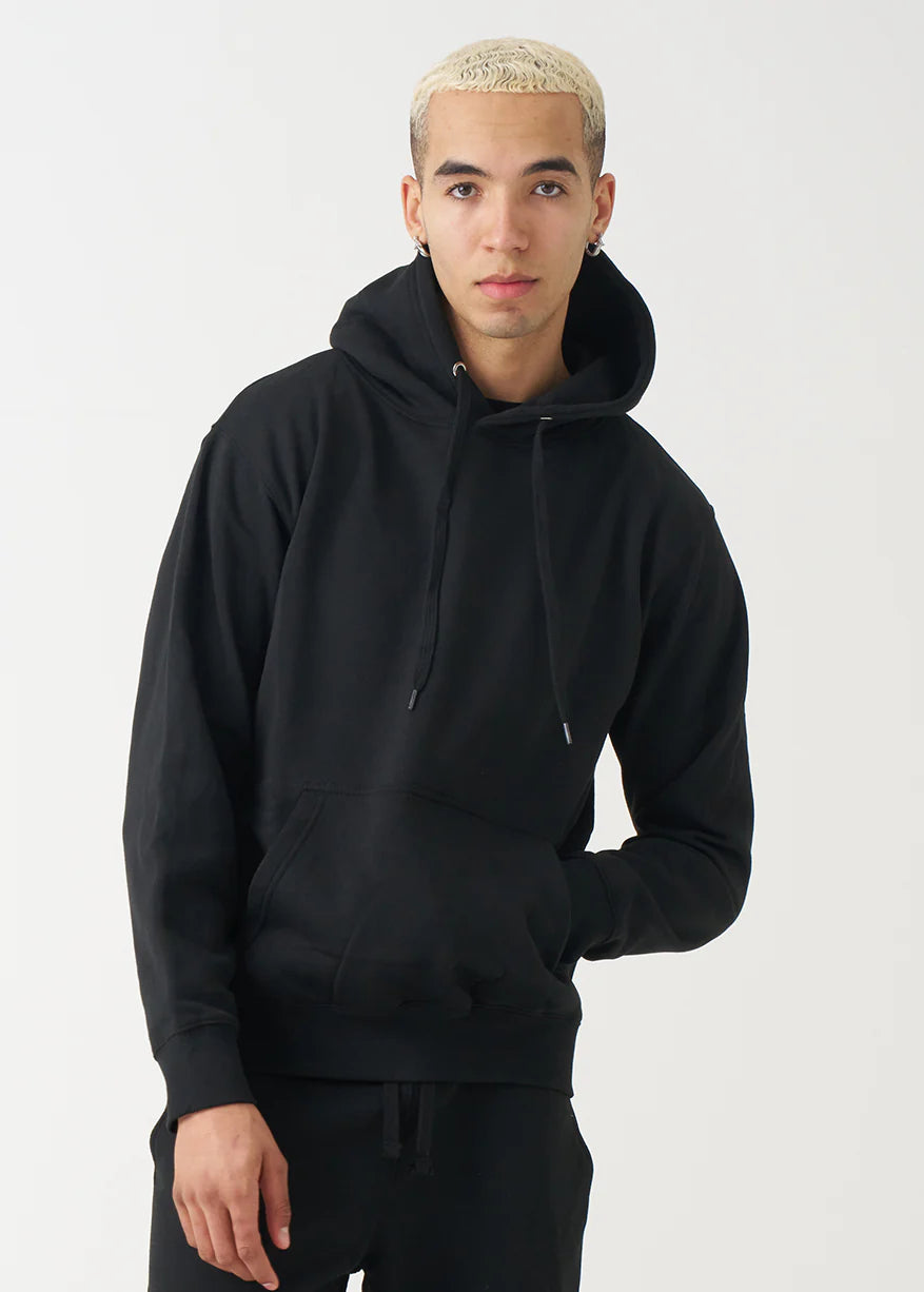 10 OZ Black Fleece Hoodie
