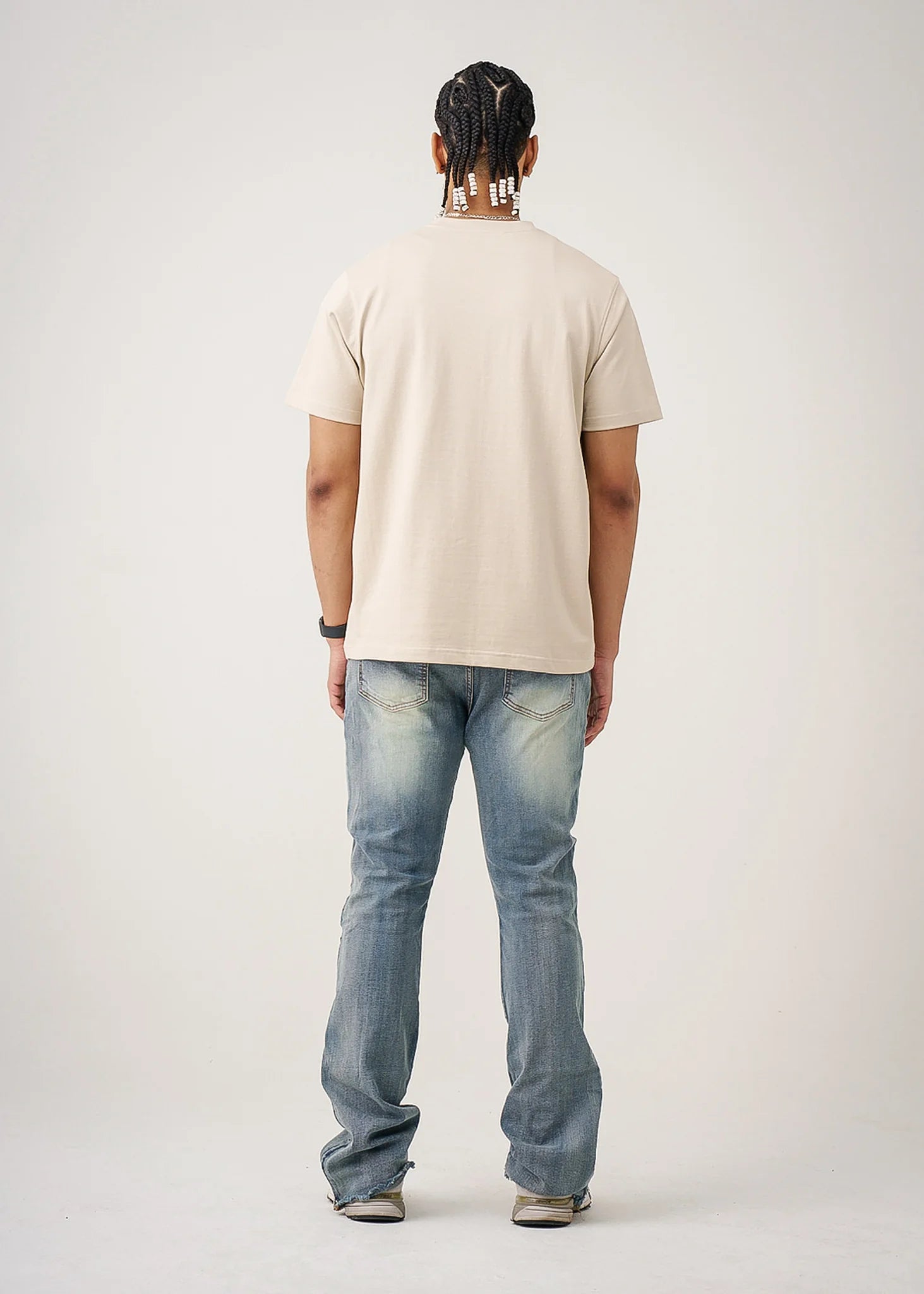 10 OZ Sand Heavyweight Cotton T-Shirt