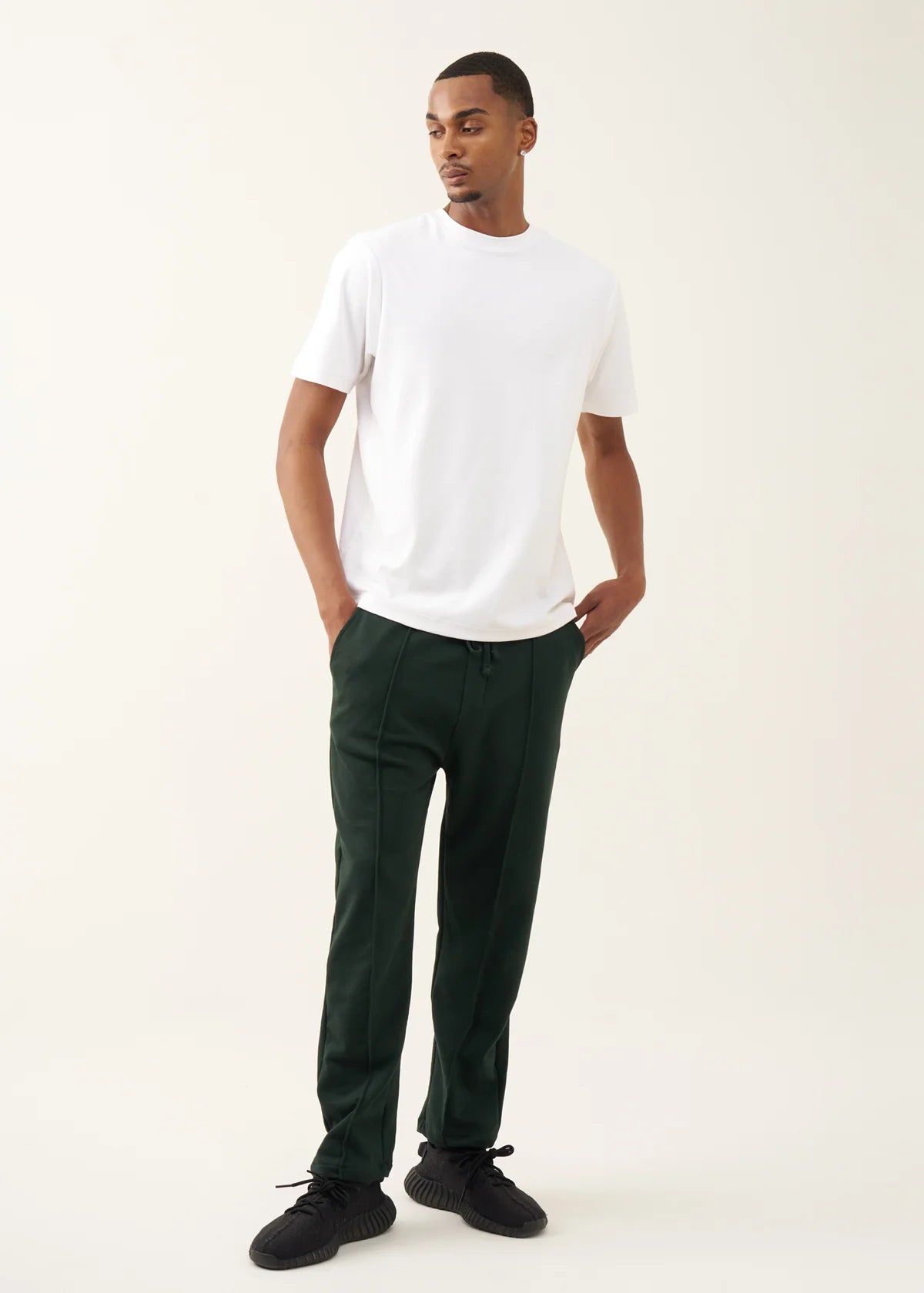 7 OZ White Premium Interlock T-shirt