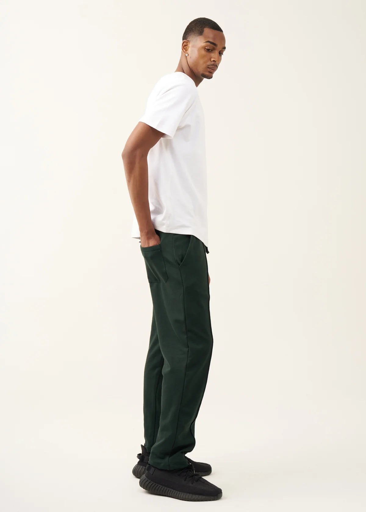 7 OZ White Premium Interlock T-shirt