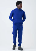 14 OZ Blue Heavyweight Fleece Sweatsuit