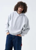 14 OZ Gray Oversized Urban Hoodie