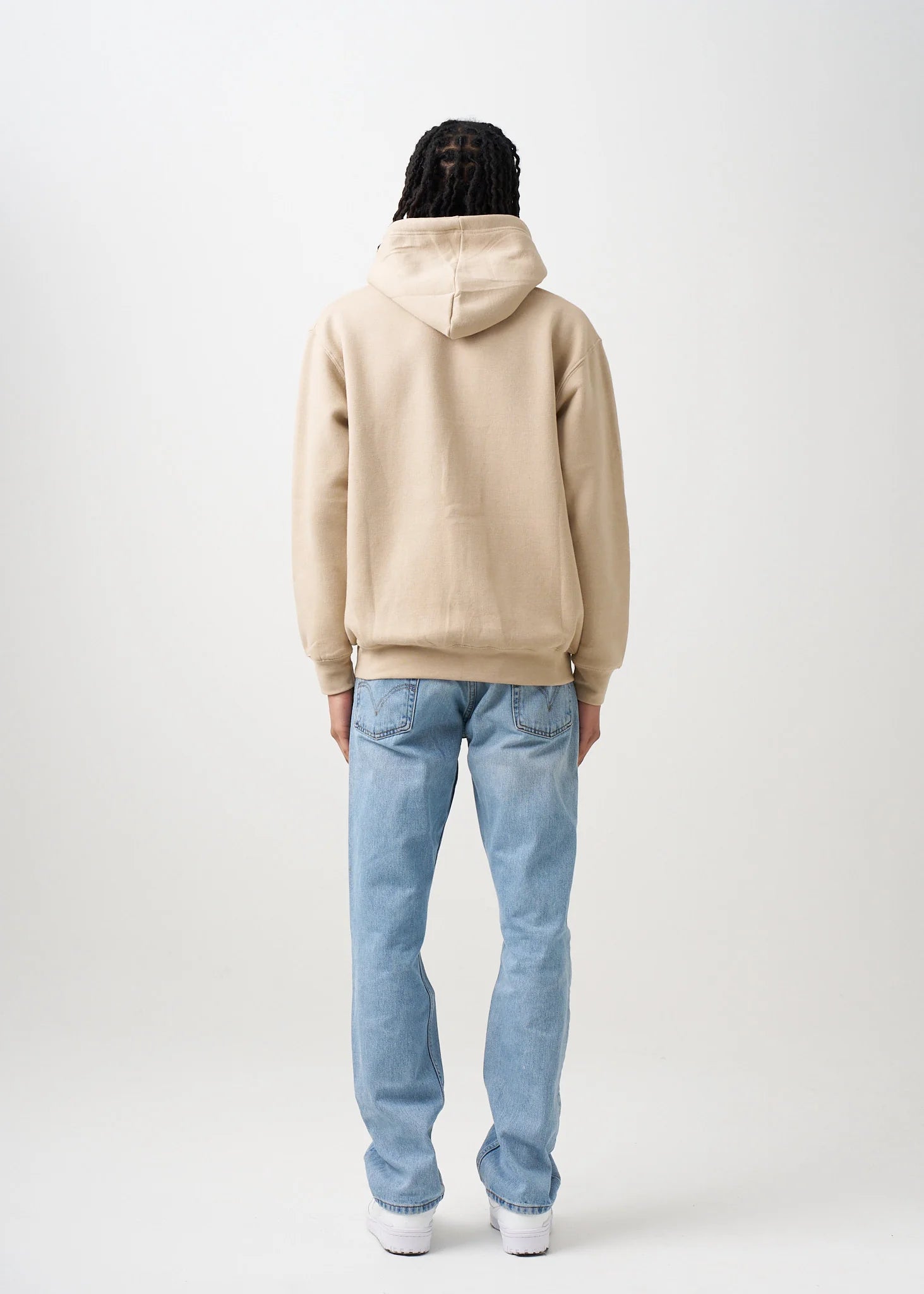 10 OZ Sand Heavyweight Zip-Up Hoodie