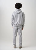 Gray 380 GSM Garment Wash Premium Fleece Sweatsuit