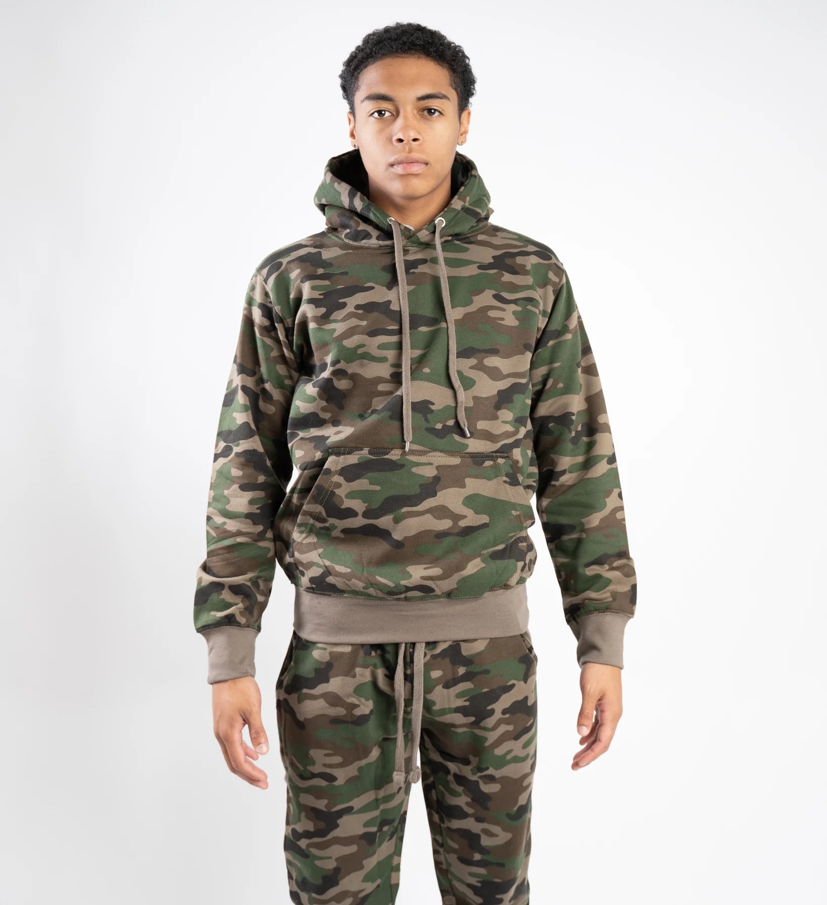 10 OZ Blank Camo Heavyweight Sweatsuit