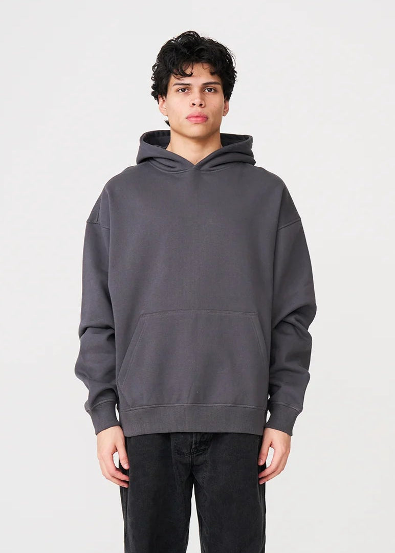 14 OZ Shadow Oversized Urban Heavyweight Fleece Hooded Sweatshirt