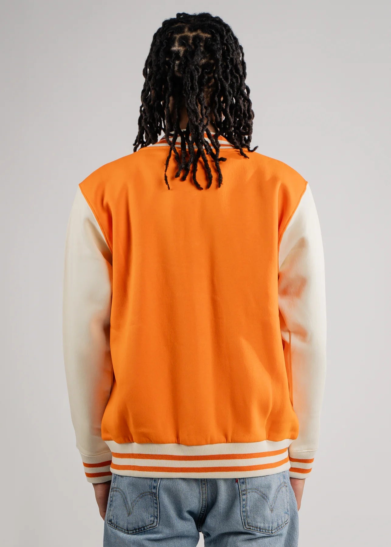 Orange Varsity Heavy Blend Fleece SweatShirt