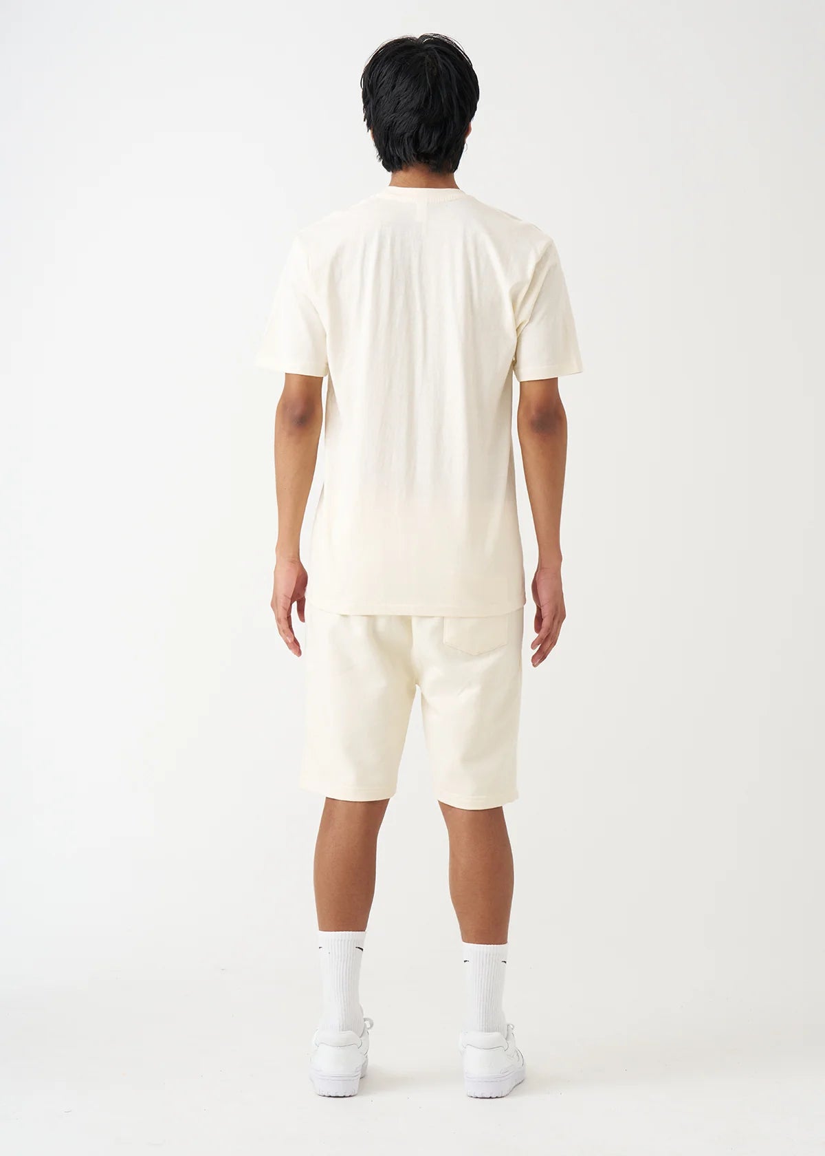 Off-White T-Shirt and Short Set