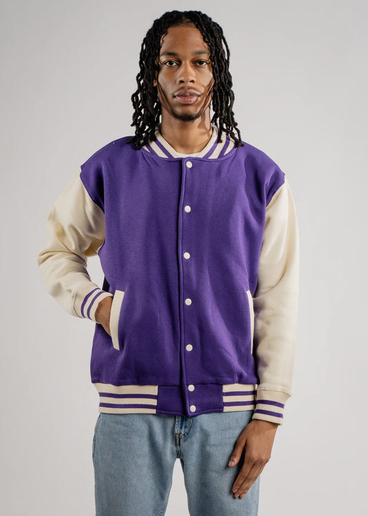 Purple Varsity Heavy Blend Fleece SweatShirt