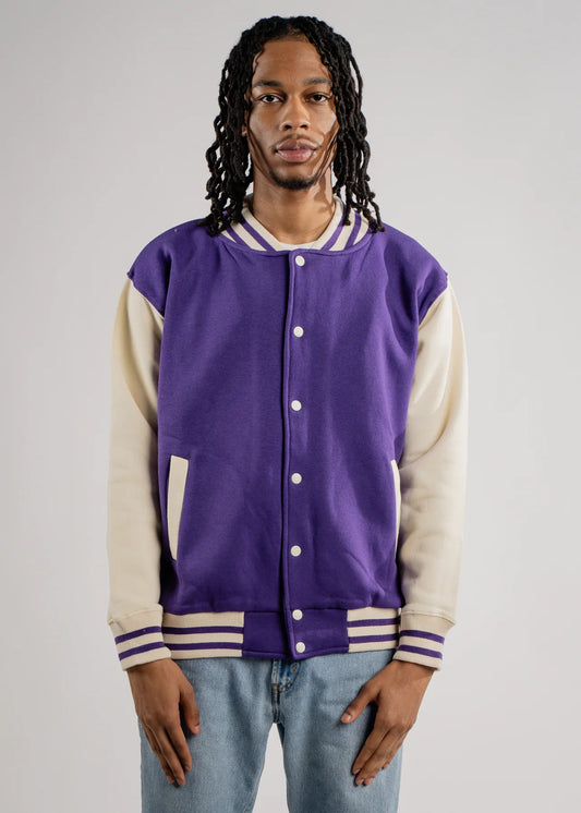 Purple Varsity Heavy Blend Fleece SweatShirt