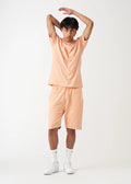 Peach T-Shirt and Short Set