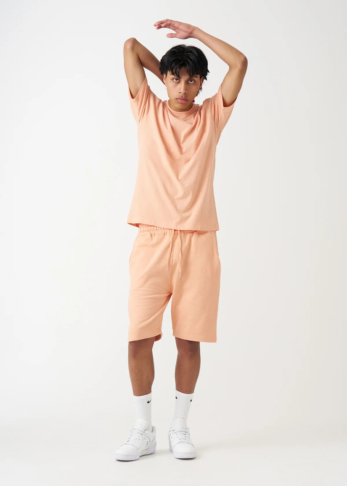 Peach T-Shirt and Short Set