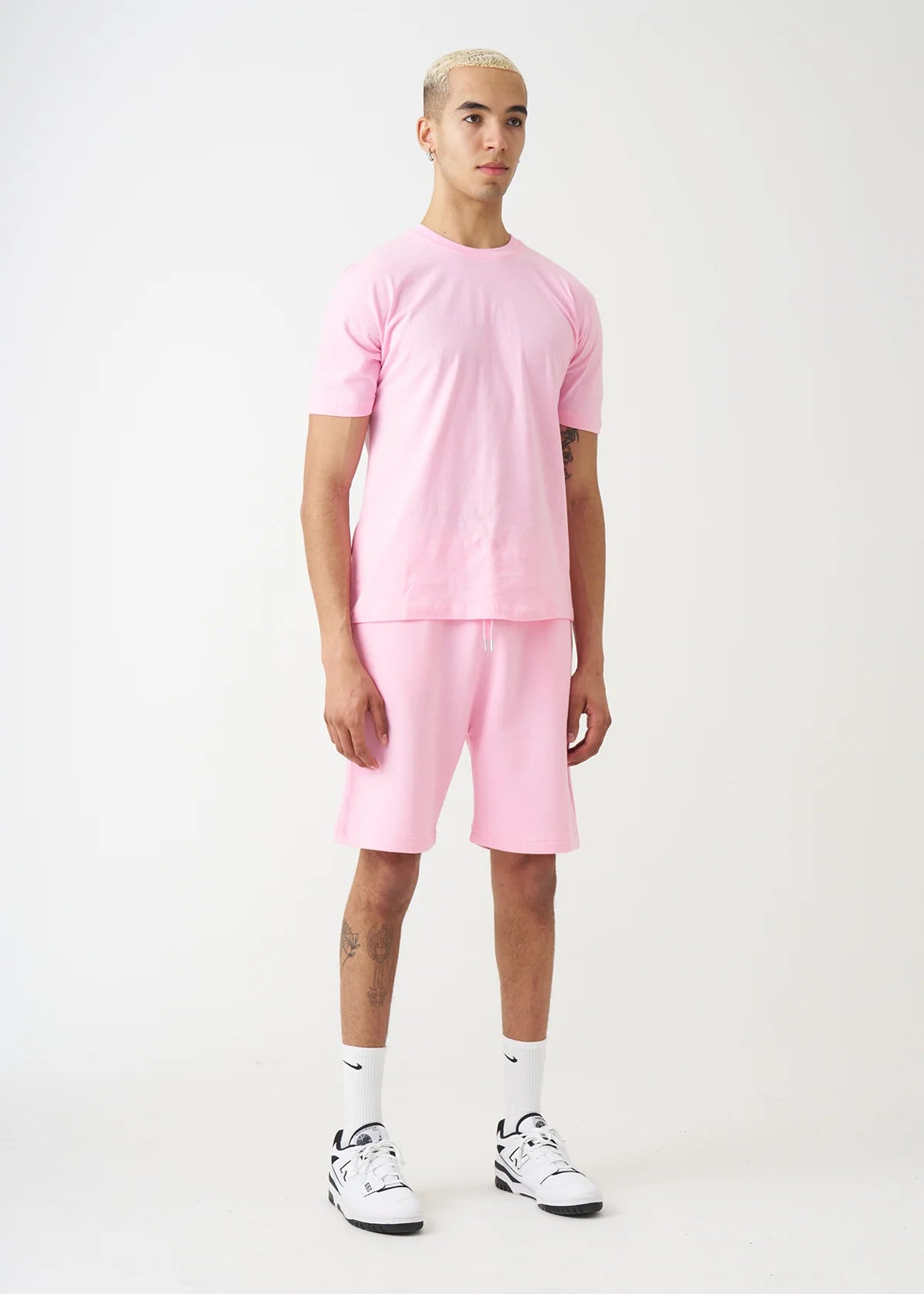 Light Pink T-Shirt and Short Set