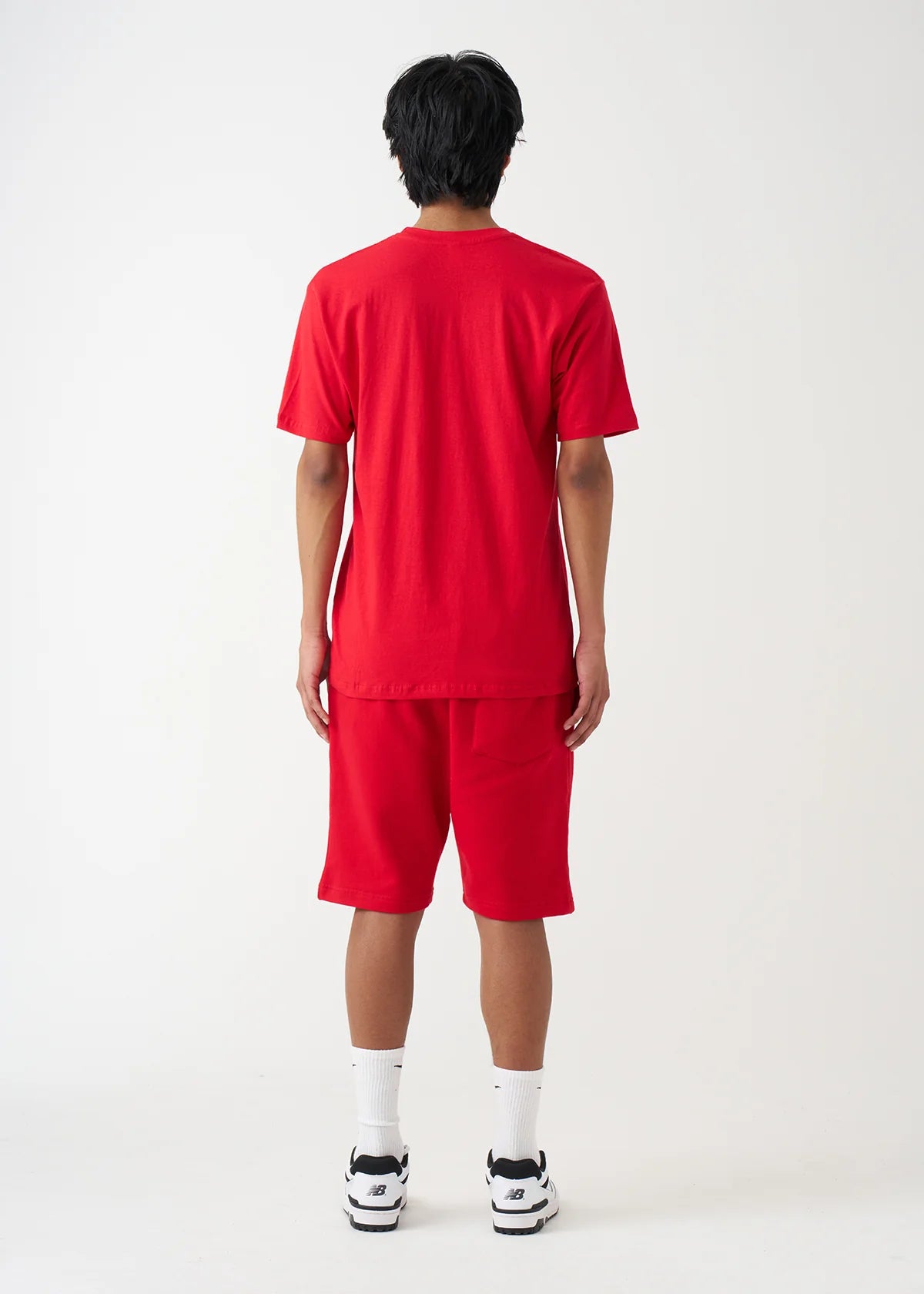 Red T-Shirt and Short Set