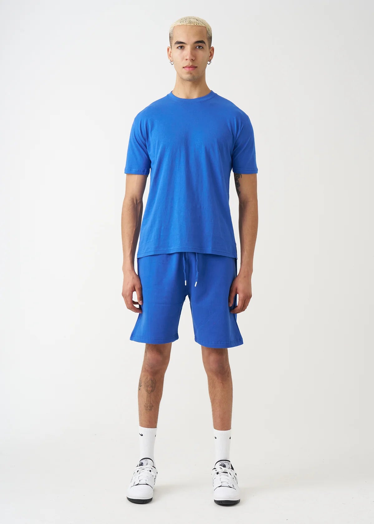 Royal Blue T-Shirt and Short Set