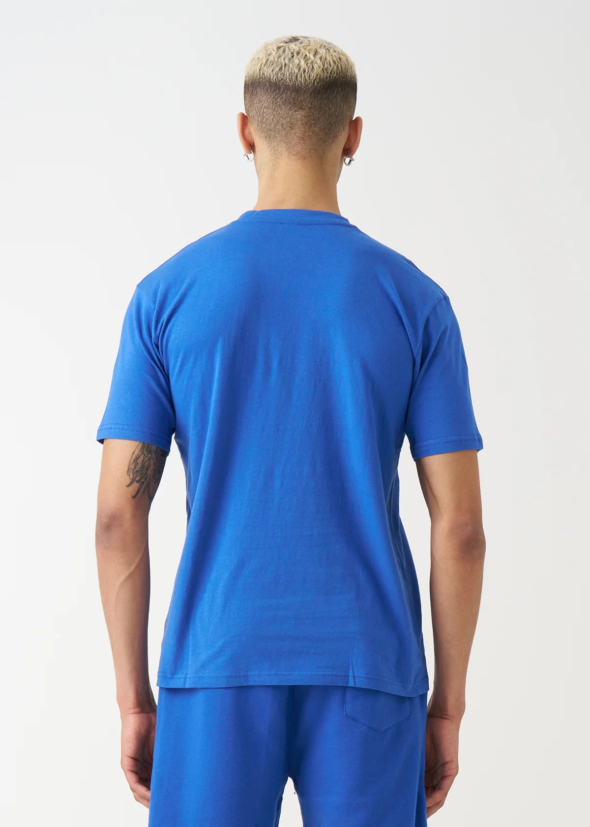 Royal Blue Combed Cotton T-Shirt – BLANK KINGDOM