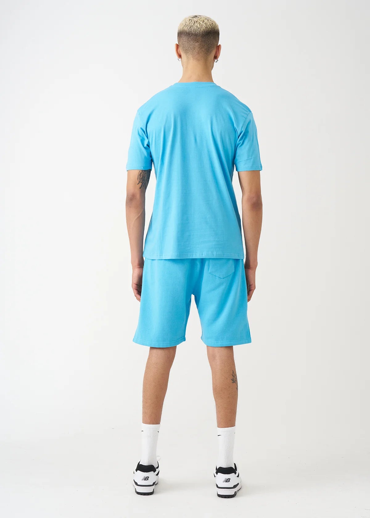 Sky Blue T-Shirt and Short Set