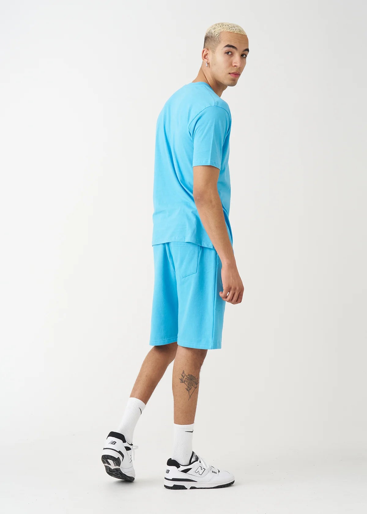 Sky Blue T-Shirt and Short Set