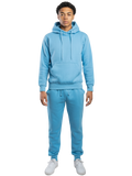 10 OZ Sky Blue Heavy Blend Fleece Sweatsuit
