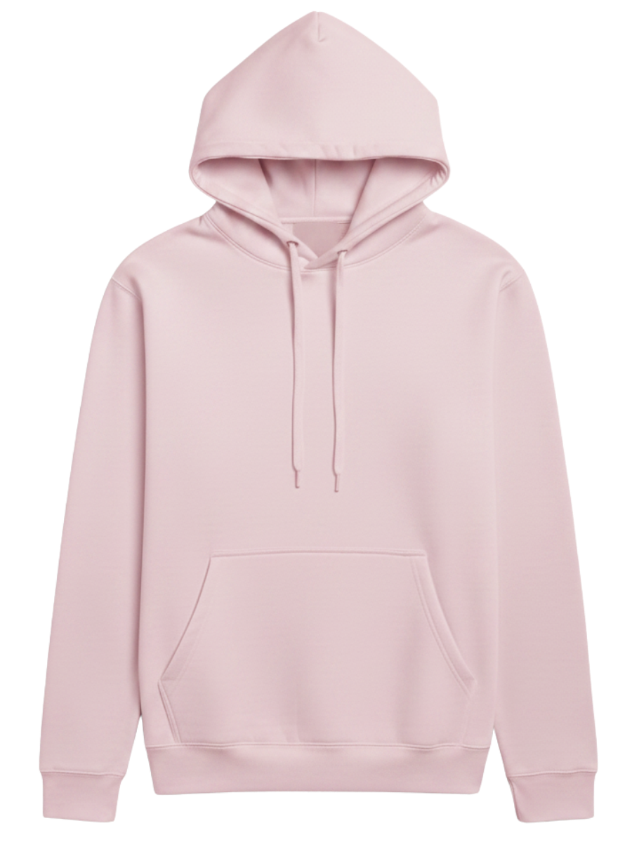 10 OZ Light Pink Heavyweight Hoodie