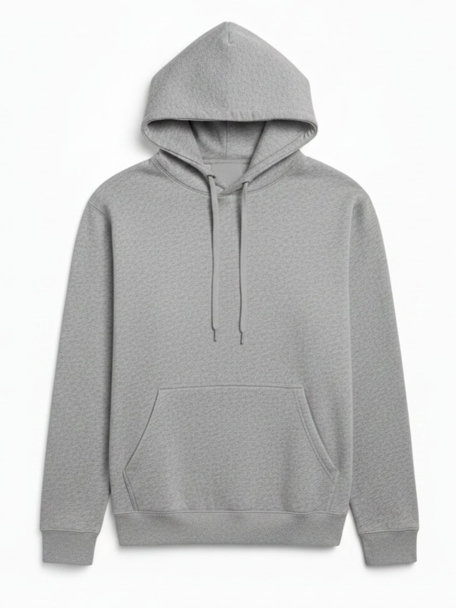 10 OZ Gray Heavyweight Hoodie