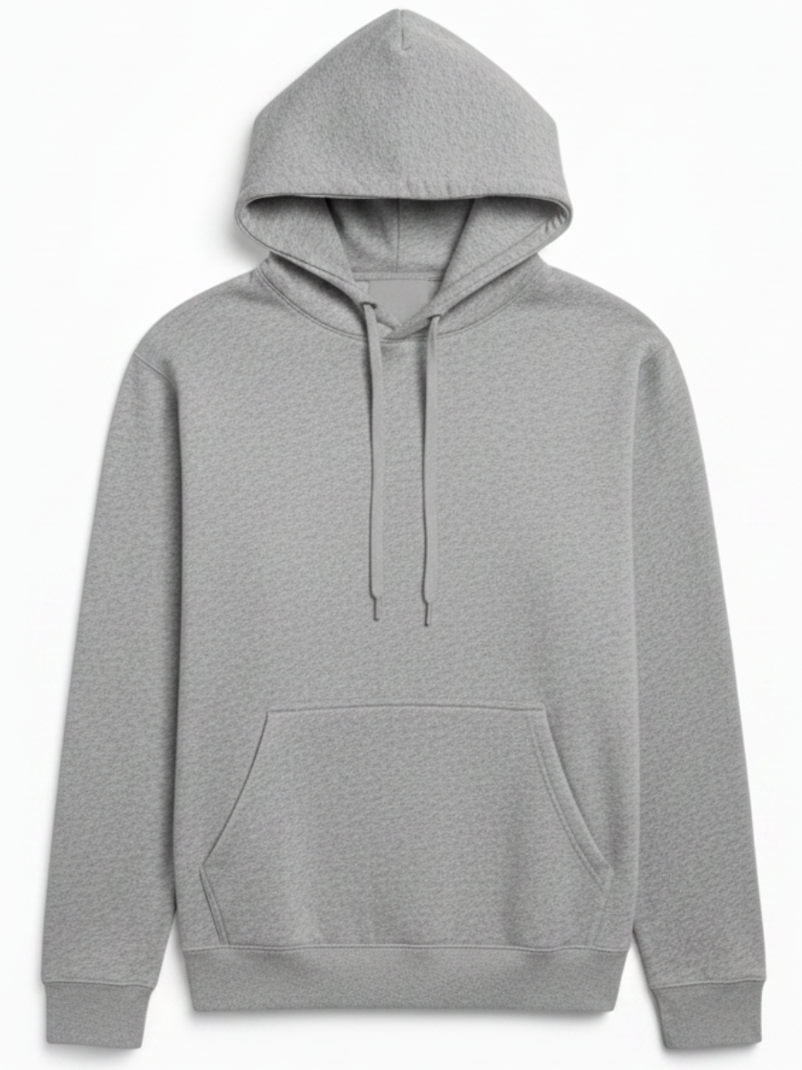 10 OZ Gray Heavyweight Hoodie