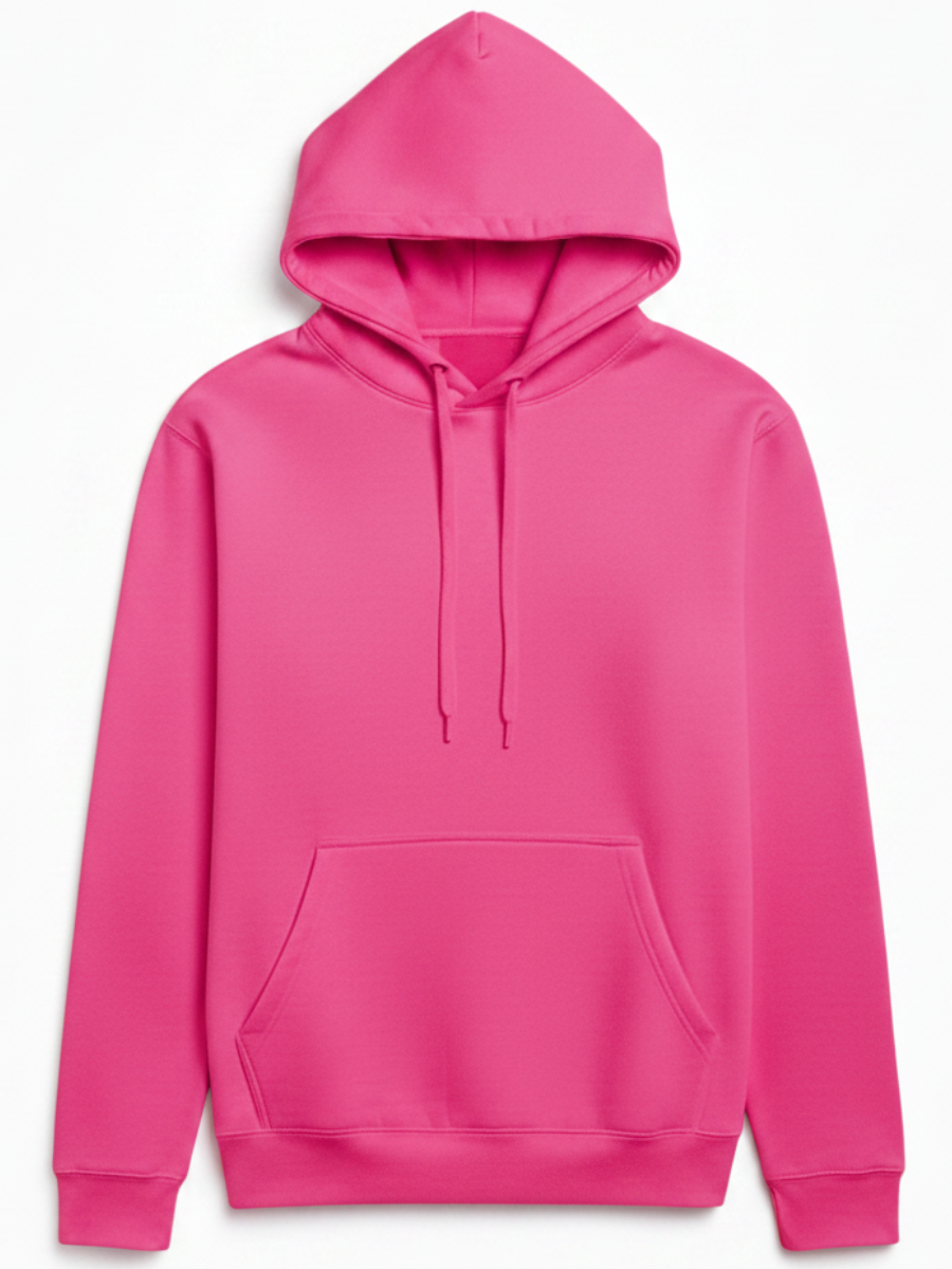 10 OZ Hot Pink Heavyweight Hoodie