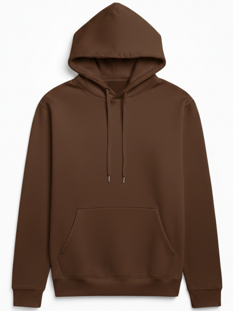 10 OZ Brown Heavyweight Hoodie