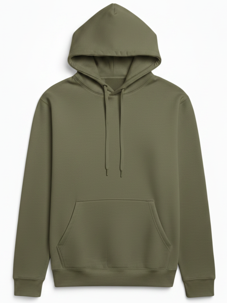10 OZ Olive Green Premium Heavyweight Hoodie