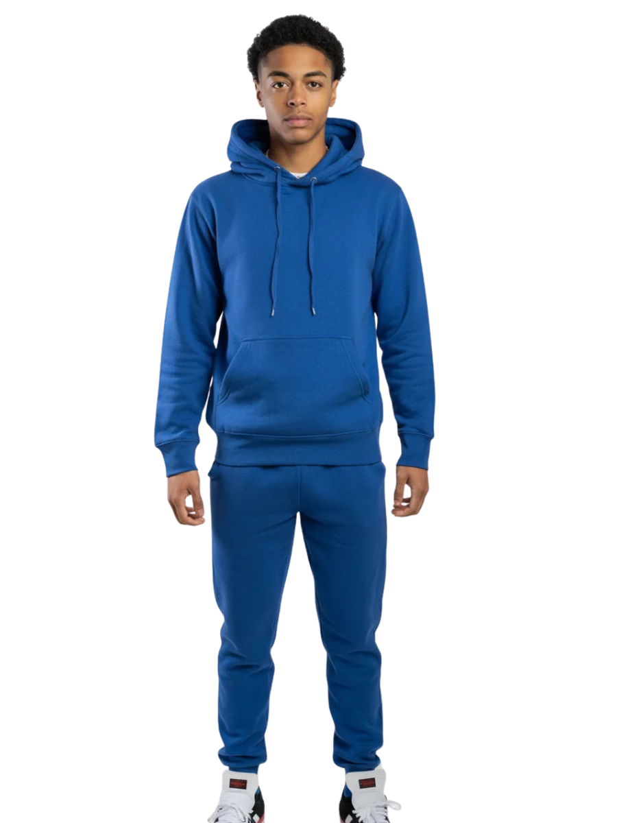 10 OZ Royal Blue Heavy Blend Fleece Sweatsuit