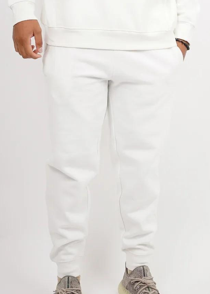 12 OZ Off-White Tight Fleece Sweatpant